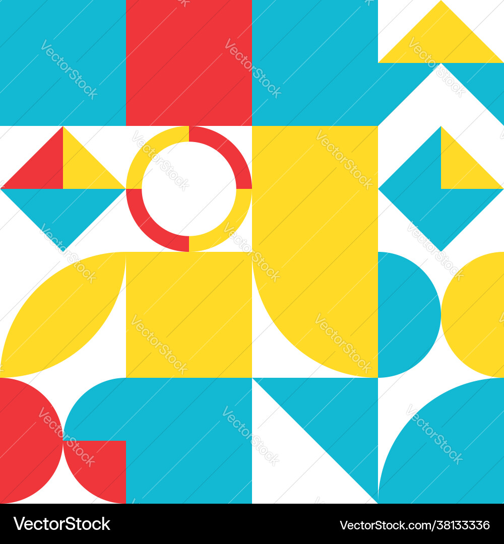 Geometry minimalistic seamless pattern Geometry minimalistic seamless pattern vector image