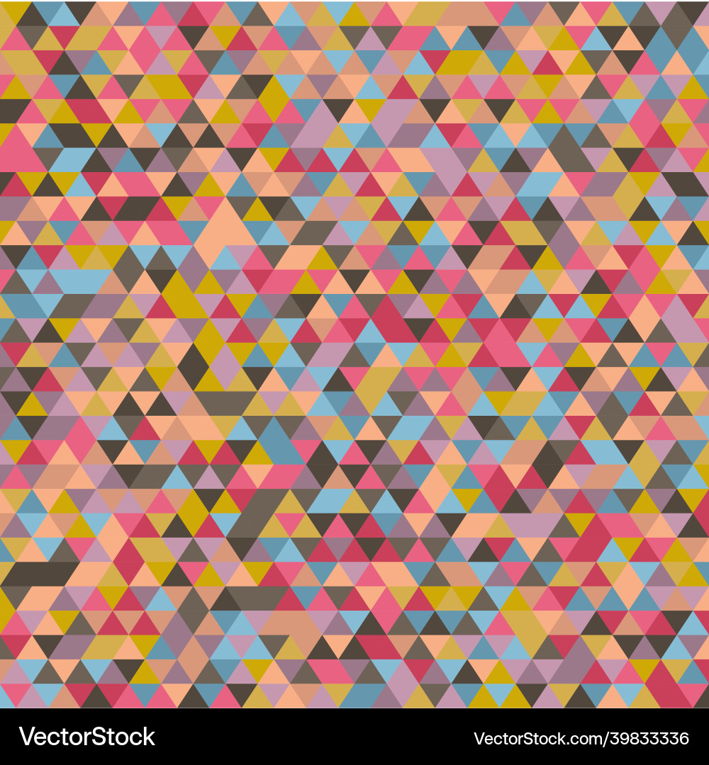 Graphics seamless polygon background pattern vector image