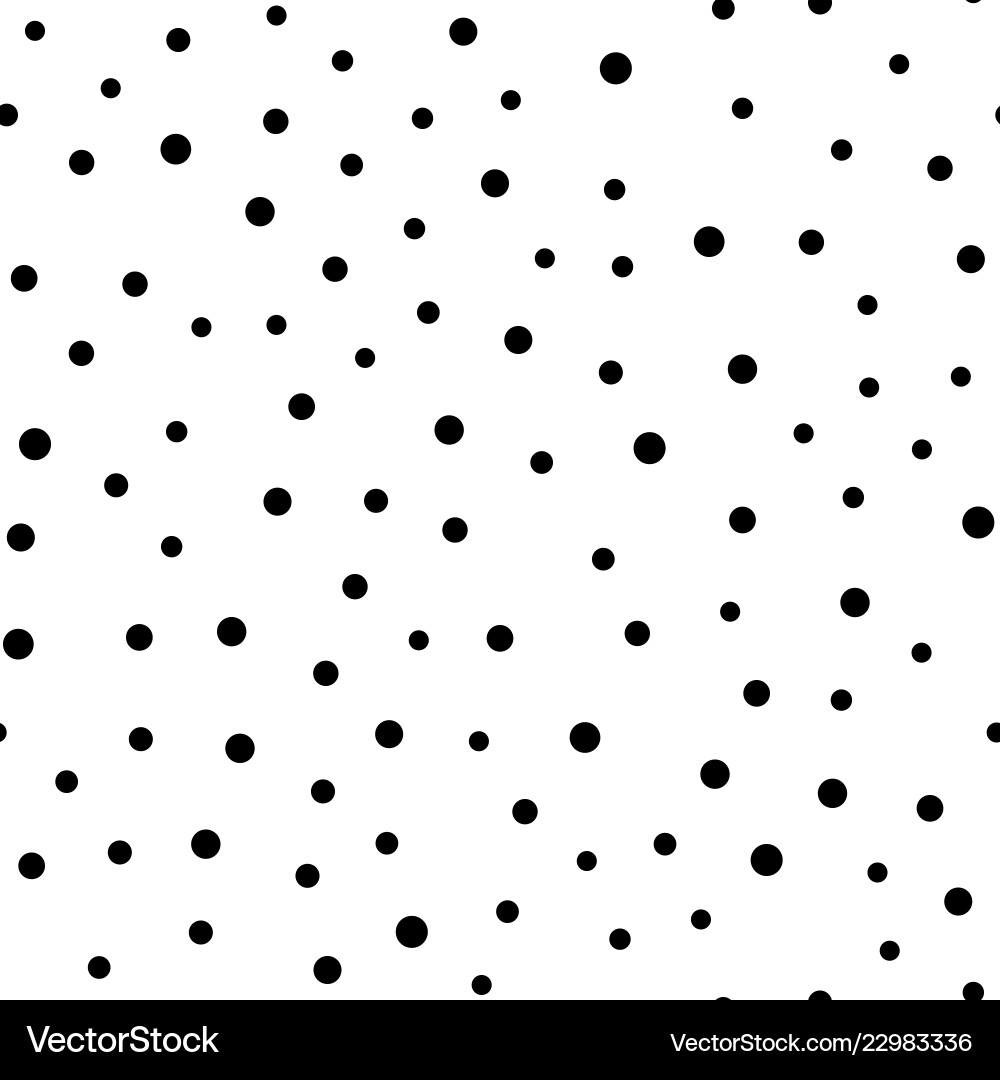 Random dotted seamless pattern simple geometric Random dotted seamless pattern simple geometric Vector Image