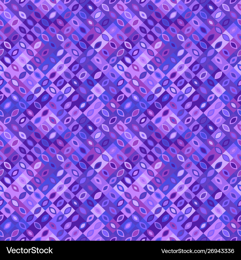 Seamless curved shape pattern background vector image