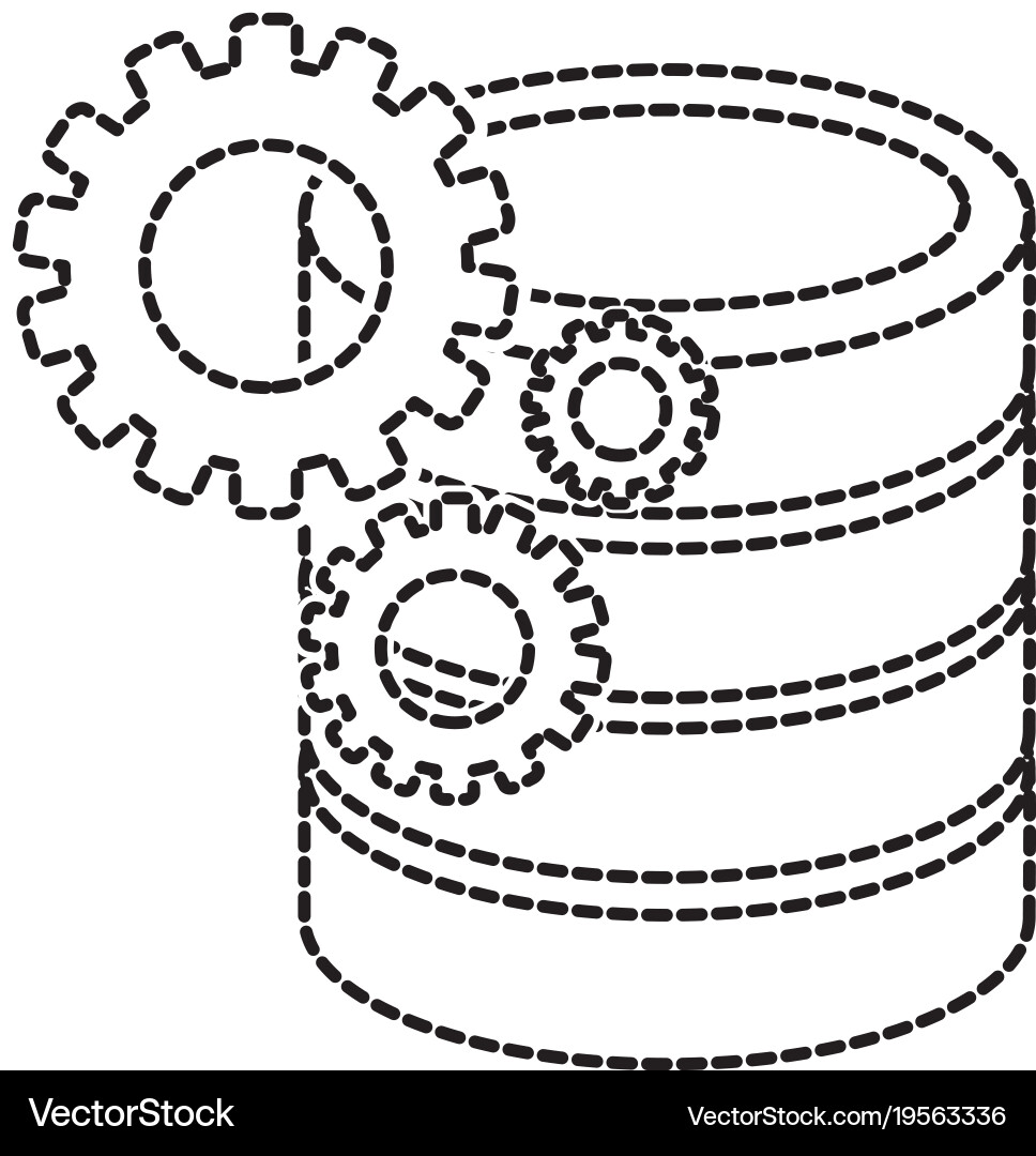 Web hosting design Vector Image