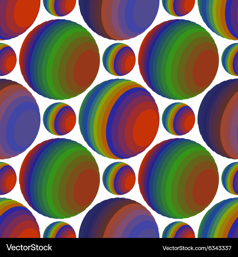 Background color sphere vector image