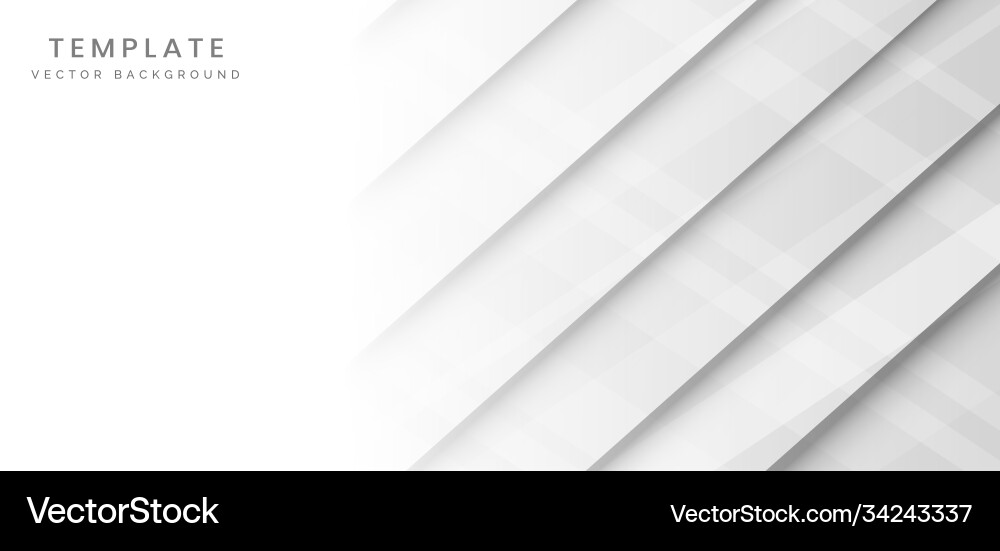 Banner web template abstract white diagonal shape Banner web template abstract white diagonal shape vector image