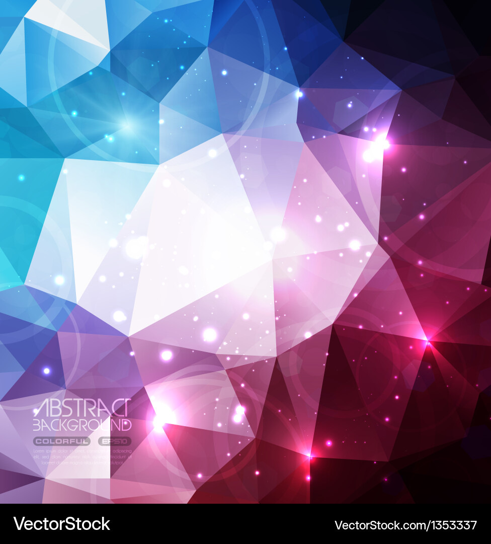 Dynamic Geometric Abstract Background vector image