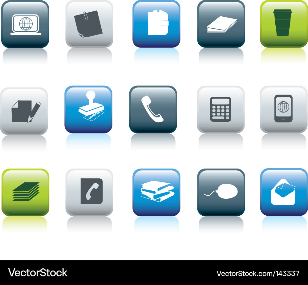 Office items Vector Image