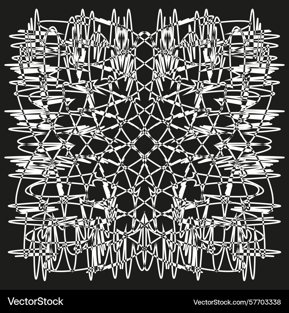 Abstract chaotic pattern intertwined line texture Abstract chaotic pattern intertwined line texture vector image