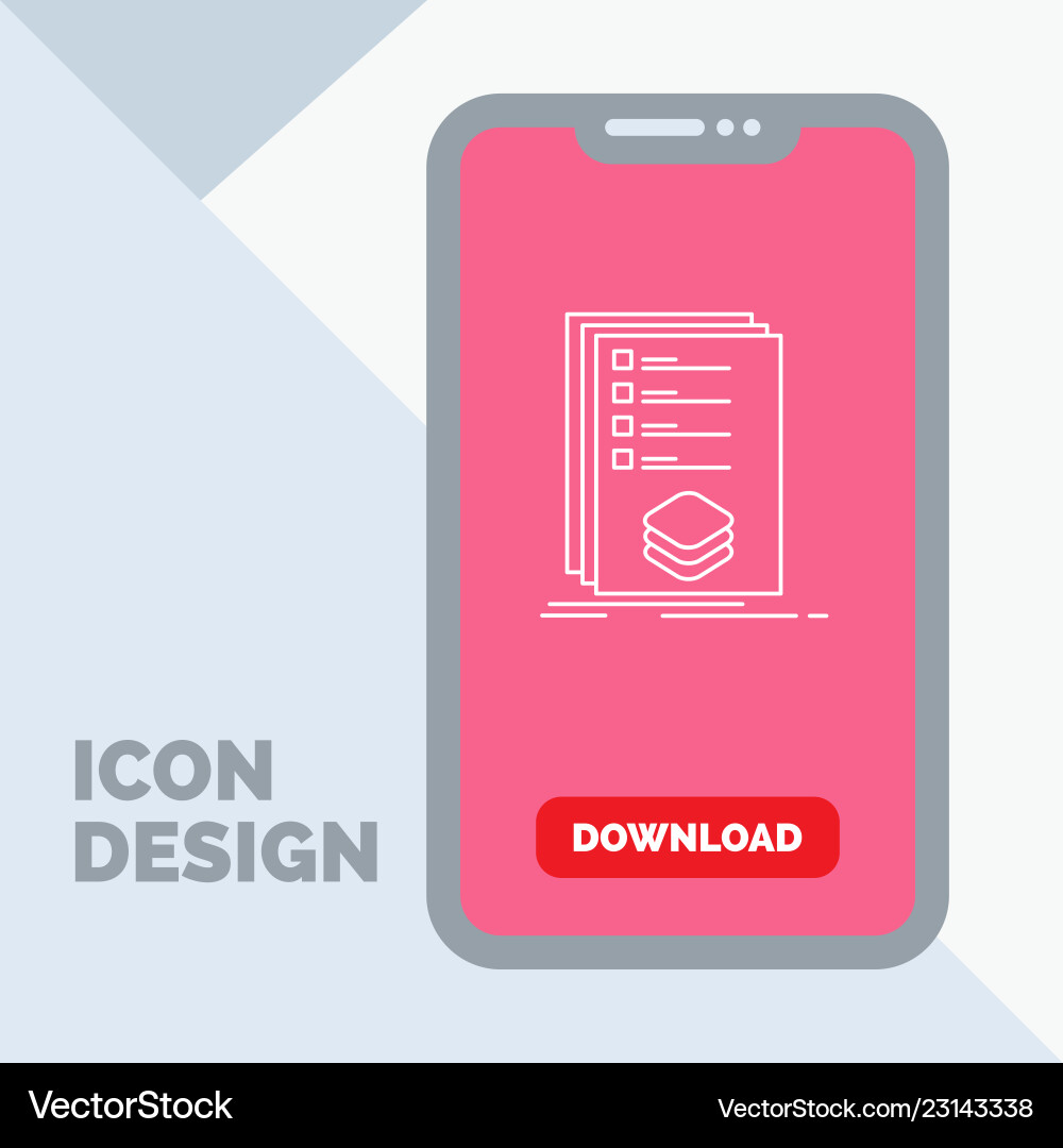 Categories check list listing mark line icon Categories check list listing mark line icon vector image
