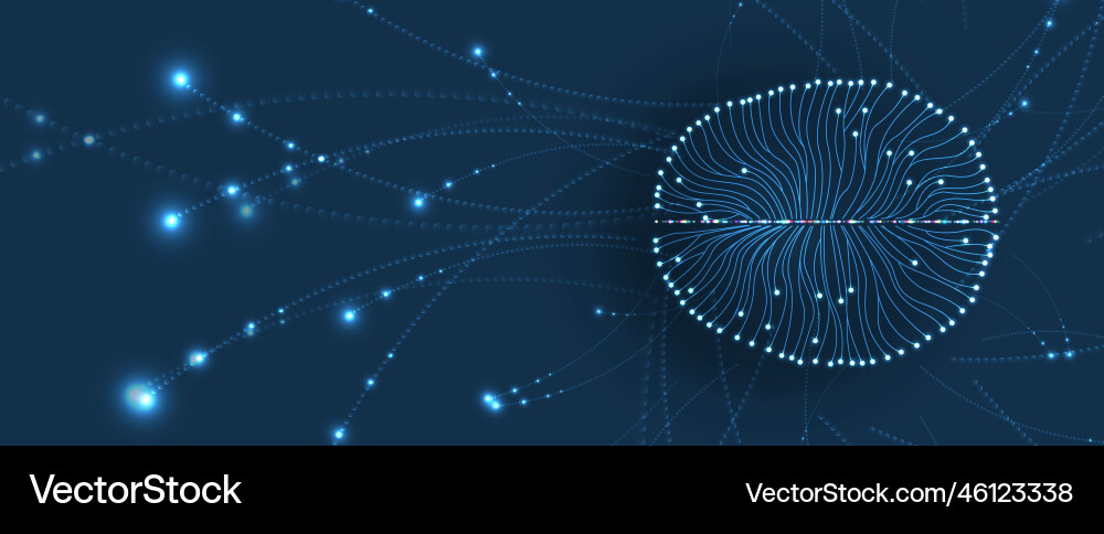 Conceptual technology of artificial intelligence Conceptual technology of artificial intelligence Vector Image