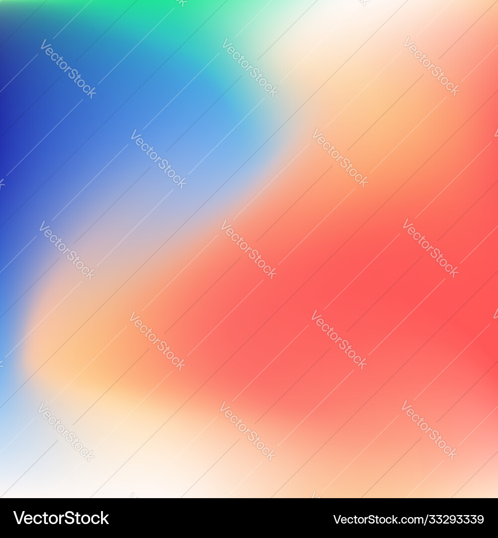 Blurred gradient with colorful waves for mobile Blurred gradient with colorful waves for mobile vector image