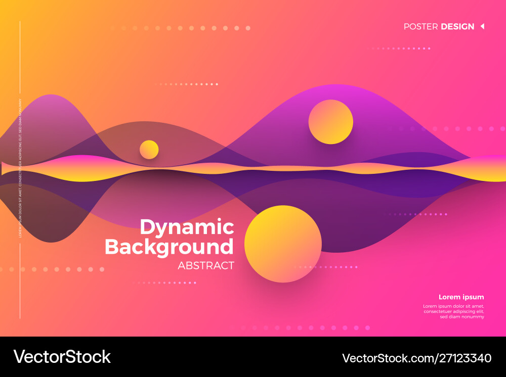 Abstract dynamic background Abstract dynamic background vector image