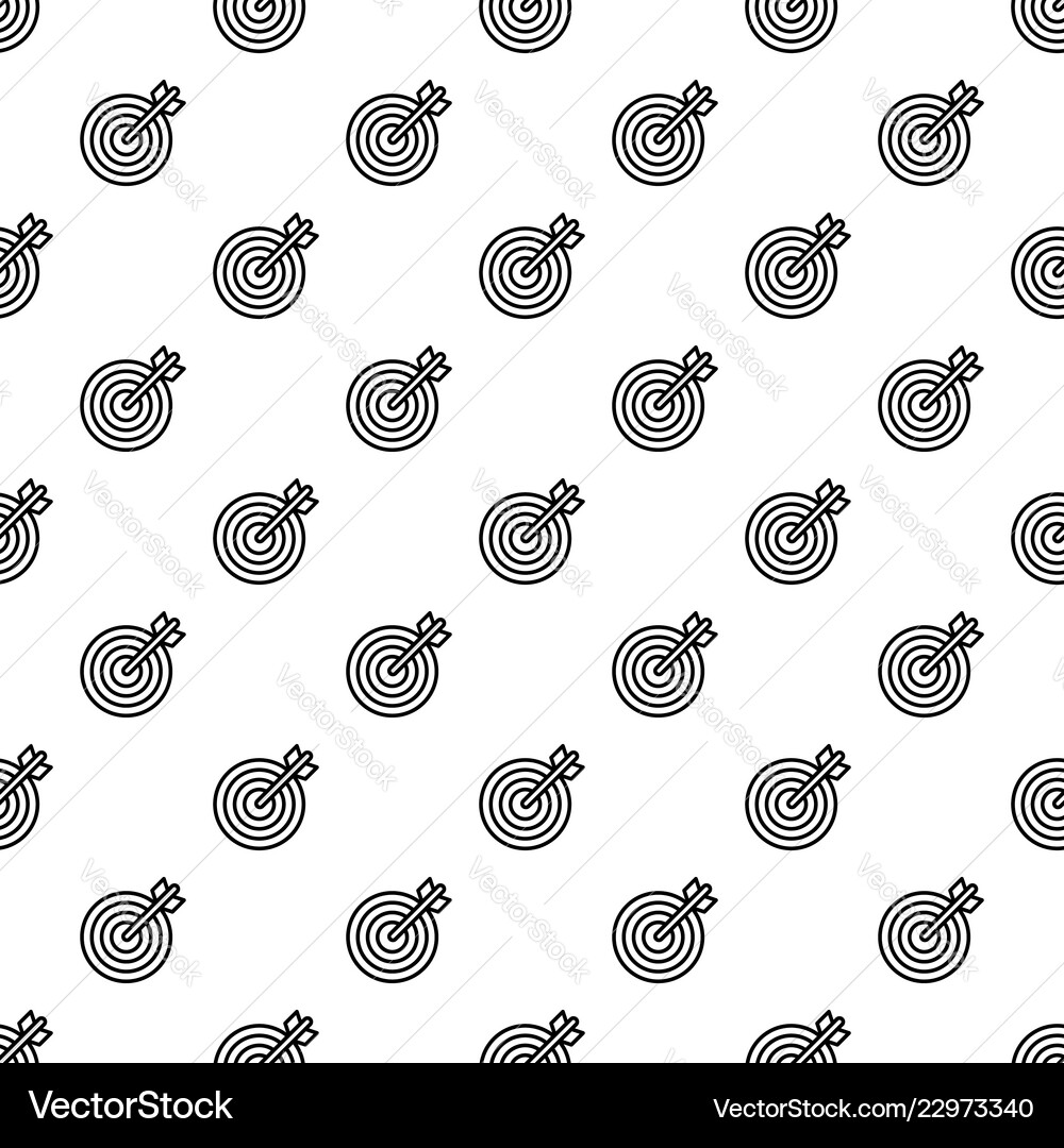 Arrow target pattern seamless Arrow target pattern seamless vector image