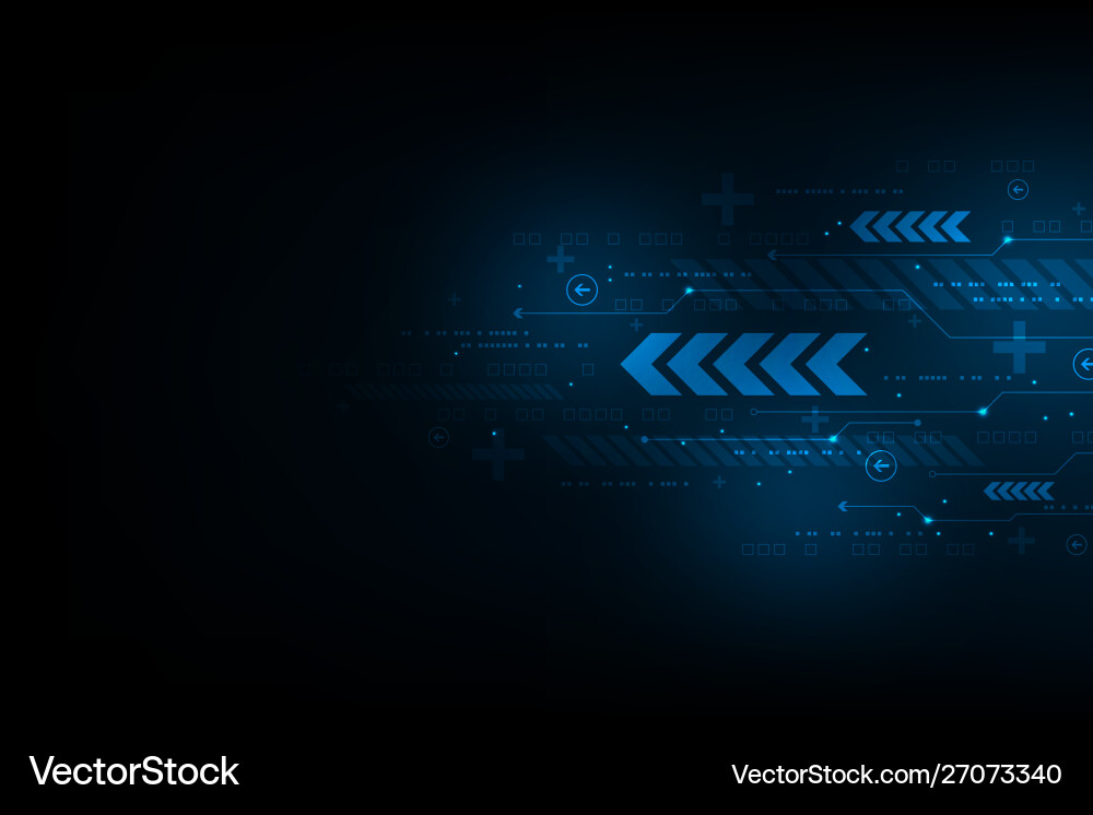 Fast data transfer in various digital systems vector image