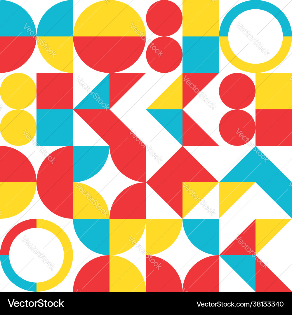 Geometry minimalistic seamless pattern Geometry minimalistic seamless pattern vector image