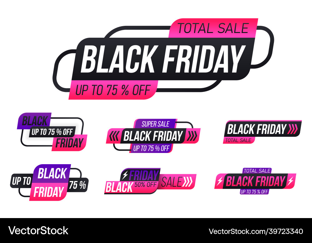 Rabatt Verkauf Angebot auf schwarz friday tag Rabatt Verkauf Angebot auf schwarz friday tag vektorbild