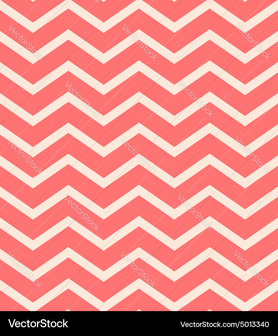 Red chevron seamless pattern background vector image