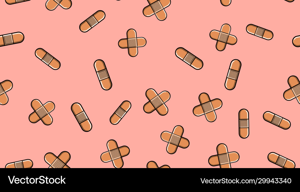 Seamless pattern texture endless repetitive vector image
