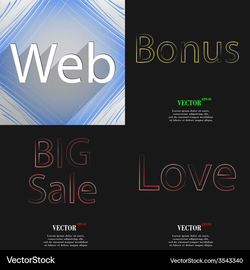 Set of the most popular web design icons Vector Image
