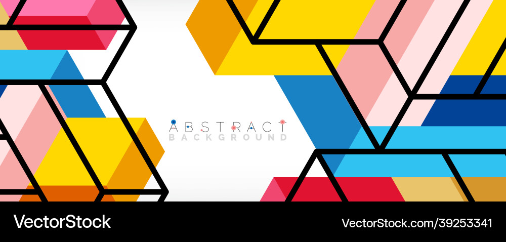 Abstract background 3d cubes cubic elements Abstract background 3d cubes cubic elements vector image
