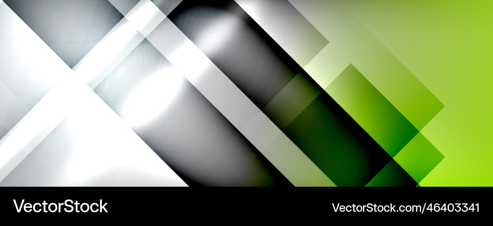 Light and shadow squares lines abstract Vector Image