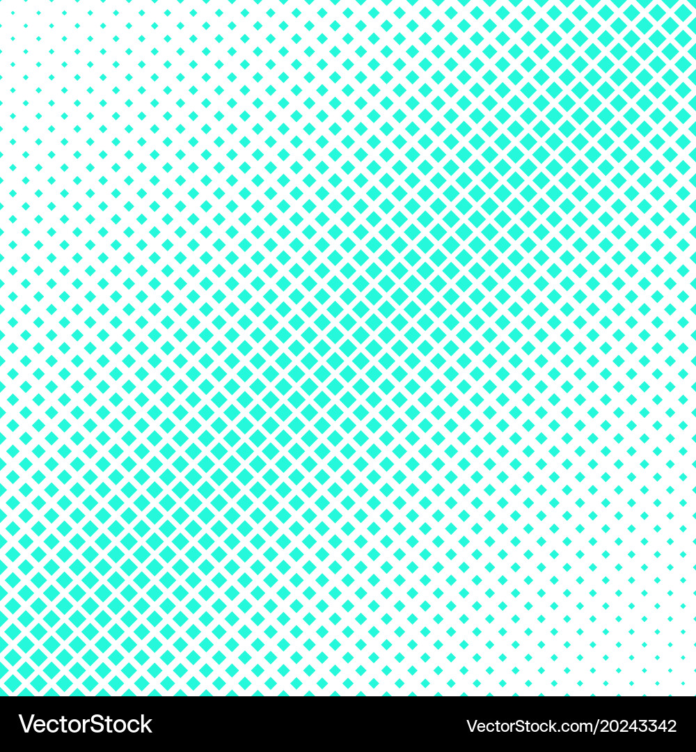 Abstract halftone diagonal square pattern vector image