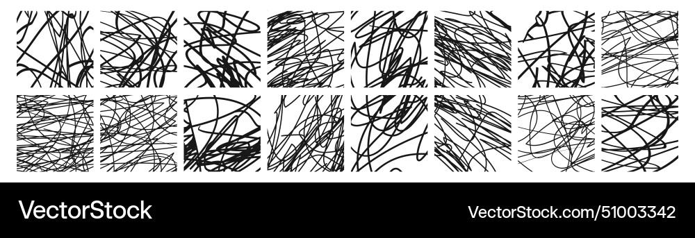 Abstract line background set black color Abstract line background set black color Vector Image