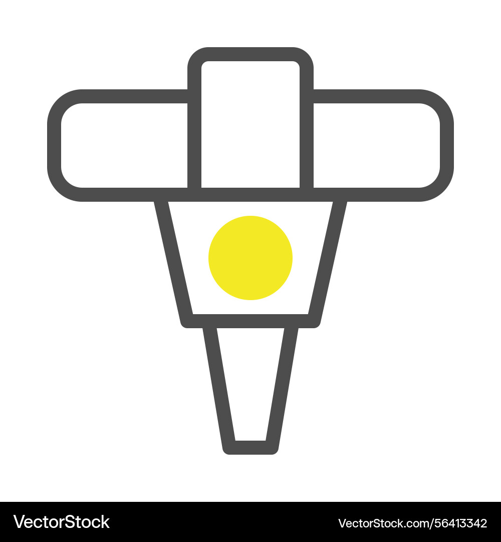 Abstract representation showcasing symmetrical Abstract representation showcasing symmetrical vector image