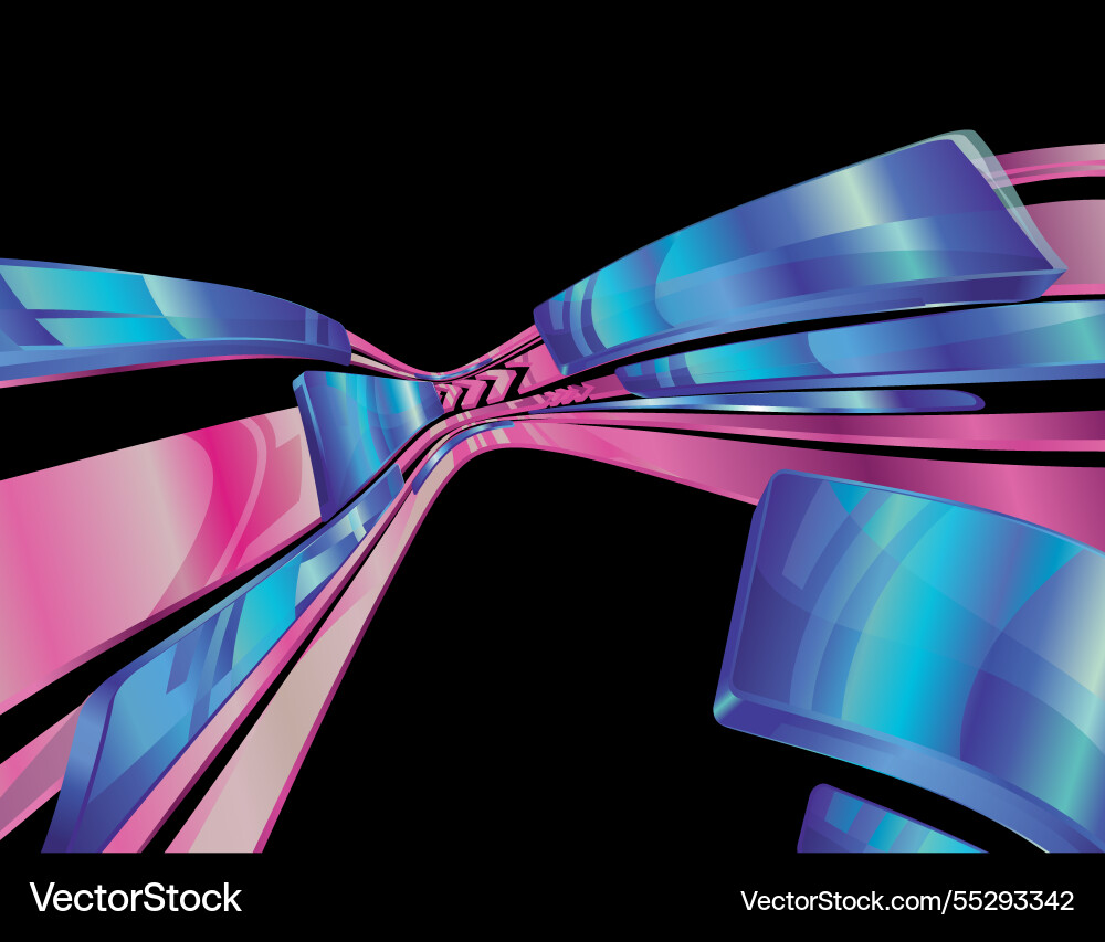 Deep data space tech background Deep data space tech background vector image