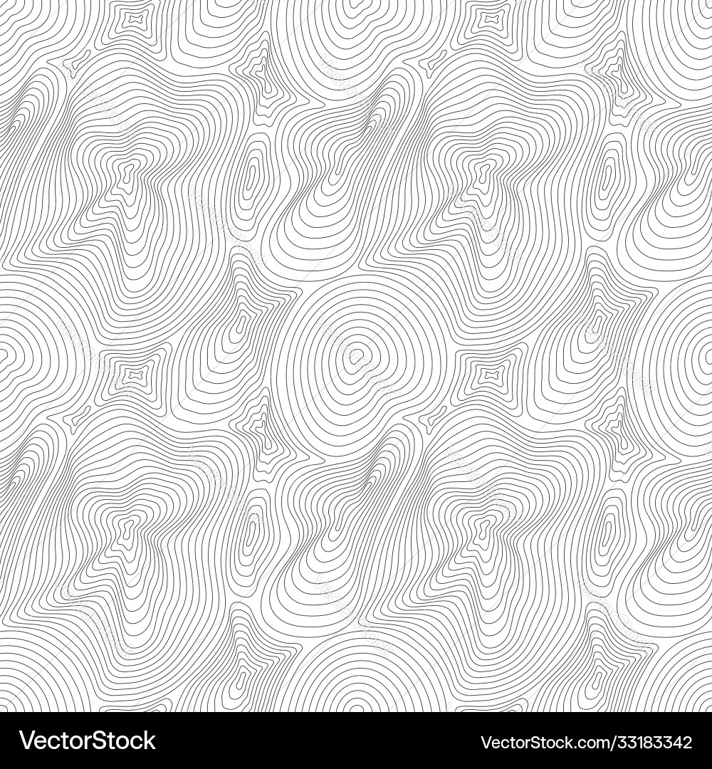 Seamless pattern curved lines 3d effect Seamless pattern curved lines 3d effect vector image