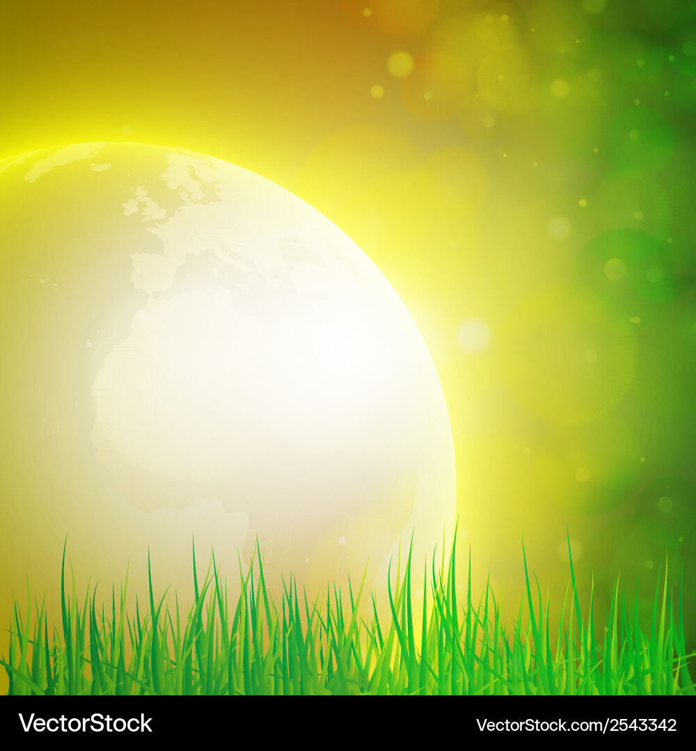 Summer background design for print or web vector image
