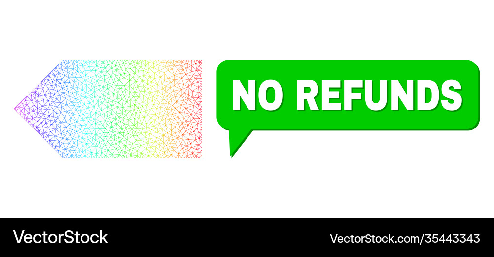 Spectral net gradient direction left icon Spectral net gradient direction left icon vector image