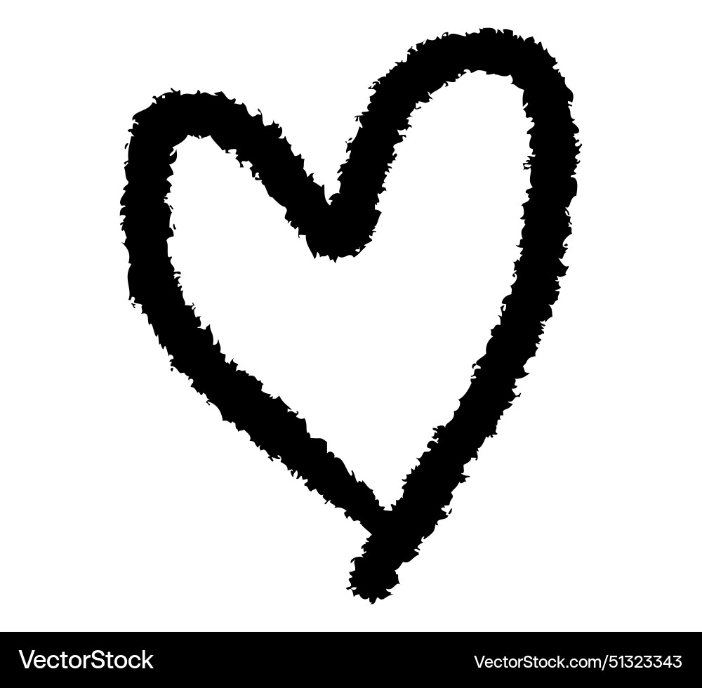 Valentine heart symbol design Valentine heart symbol design vector image