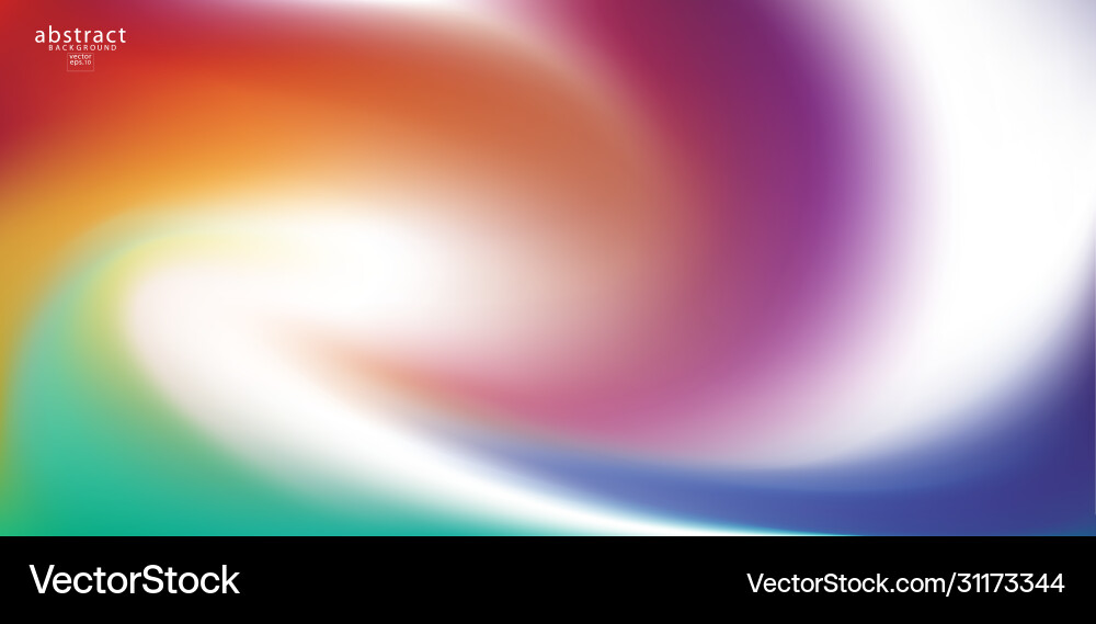 Abstract blurred gradient mesh background bright Abstract blurred gradient mesh background bright vector image