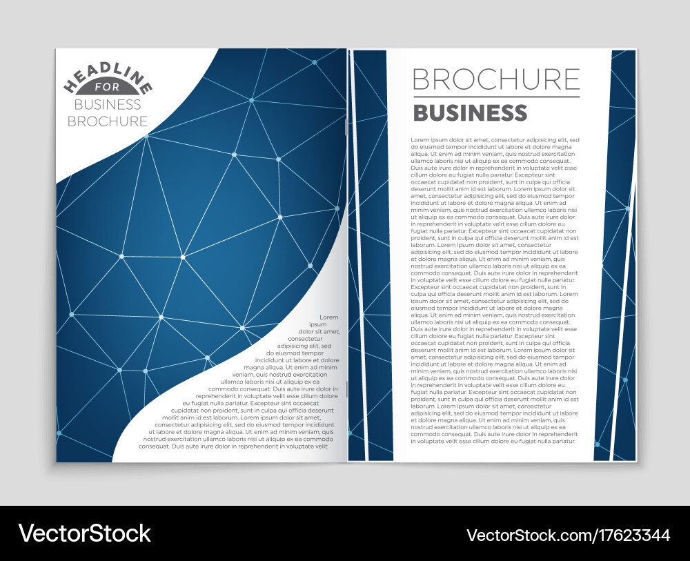 Abstract layout background set for art vector image