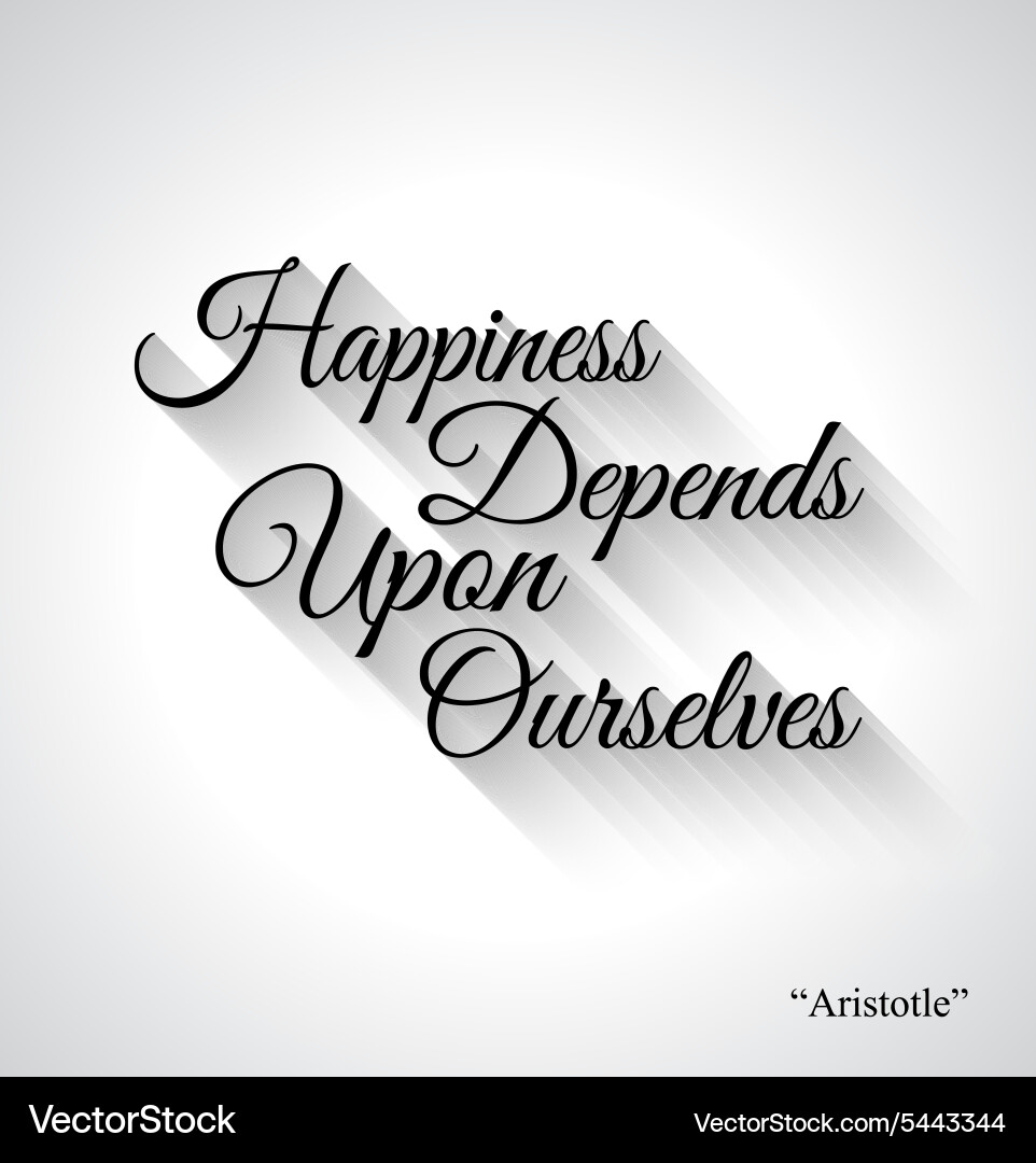 Inspirational typo text with retro style vector image