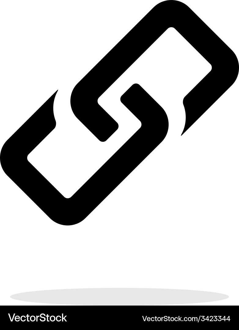 Link Icon - Connection Symbol vector image