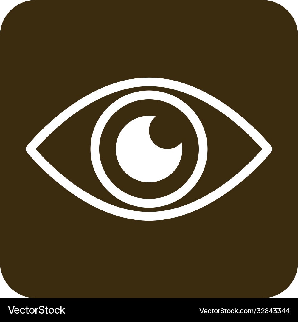 Mobile application surveillance web button menu vector image