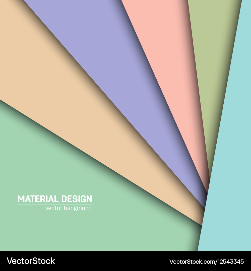 Material design background abstract vector image