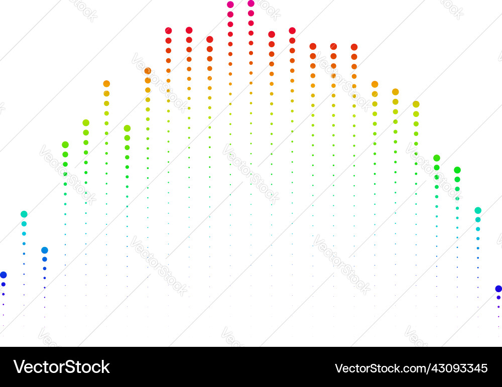 Sound wave equalizer eq graphical element Sound wave equalizer eq graphical element vector image