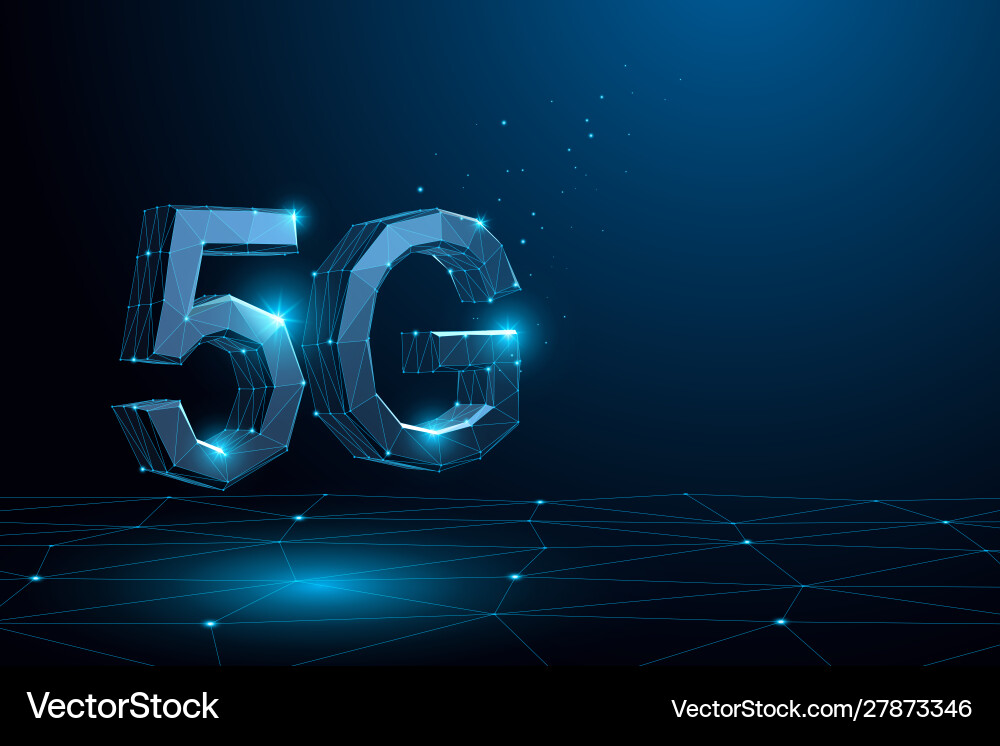5g new wireless internet wifi connection global Vector Image