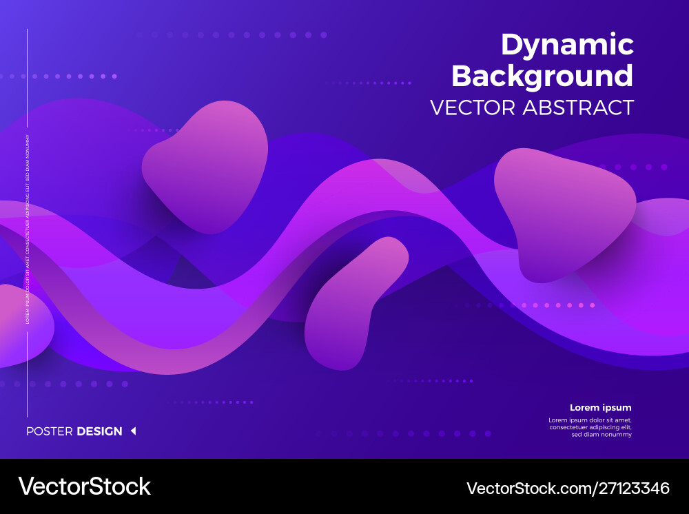 Abstract dynamic background Abstract dynamic background vector image