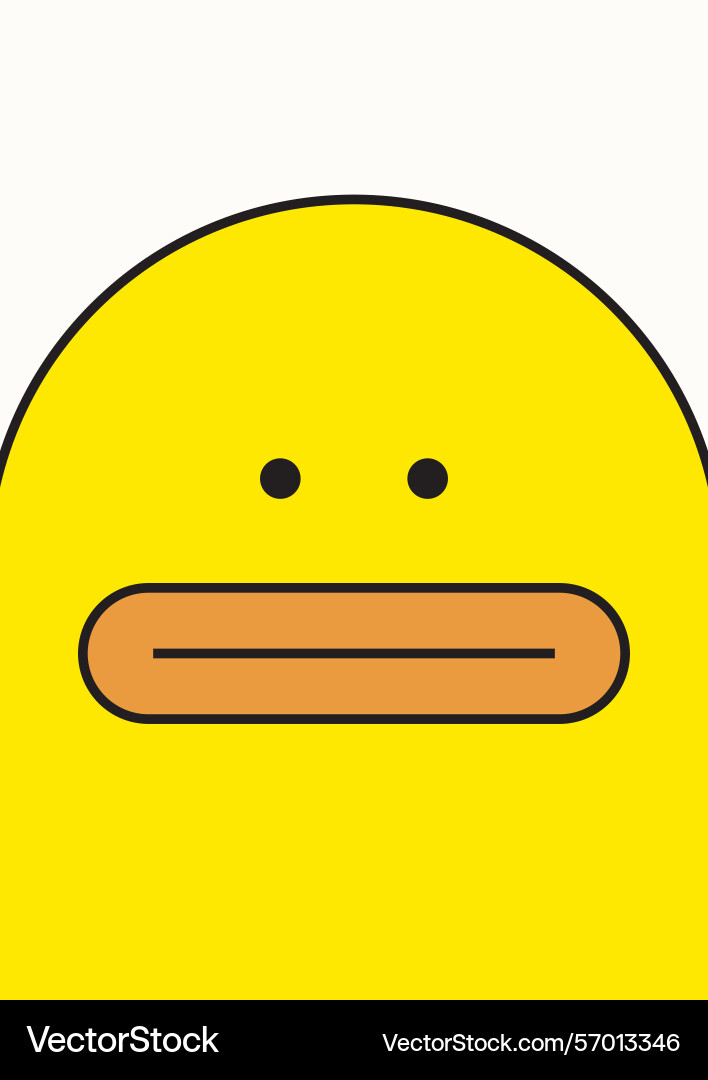 Bird duck unique design Vector Image