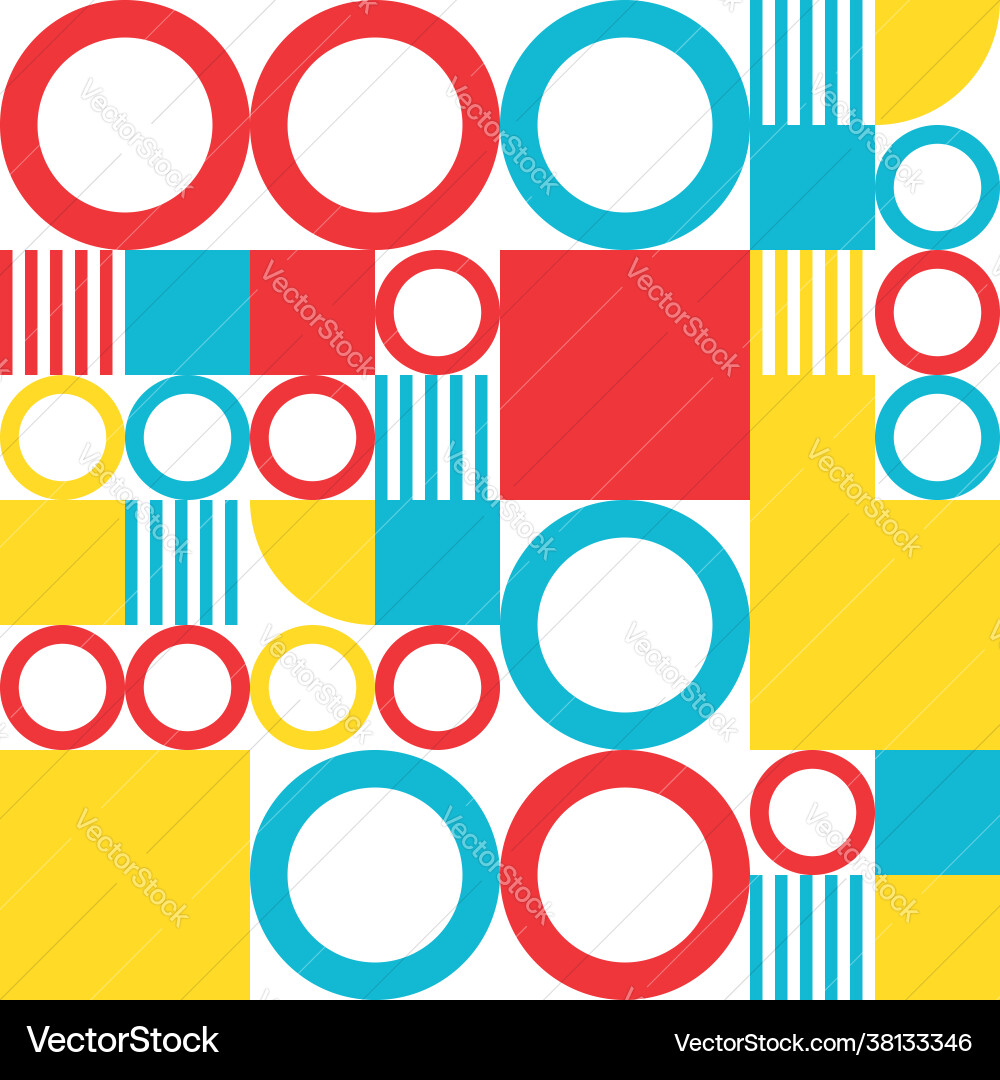 Geometry minimalistic seamless pattern Geometry minimalistic seamless pattern vector image