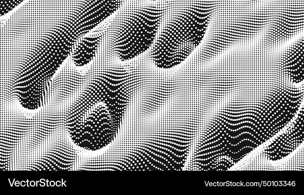 Point wave noise texture abstract dot background Point wave noise texture abstract dot background vector image