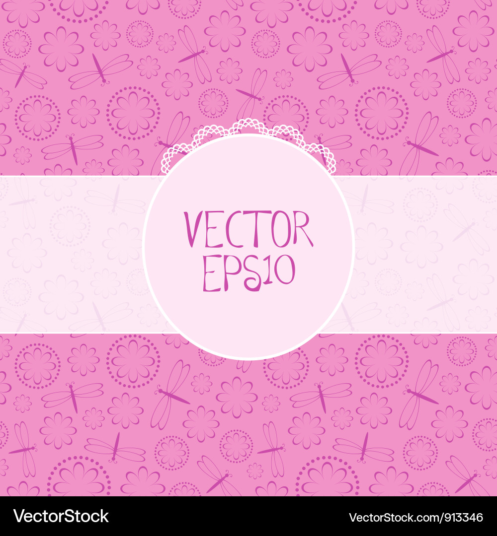 Violet vintage background Vector Image
