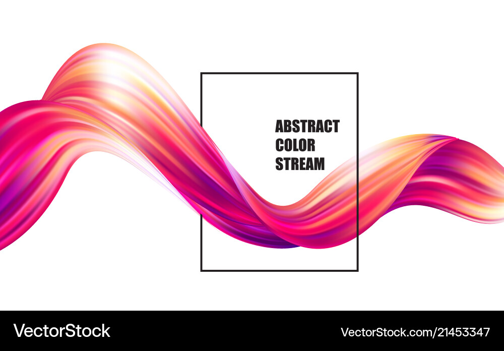 Abstract colorful background color flow Abstract colorful background color flow vector image