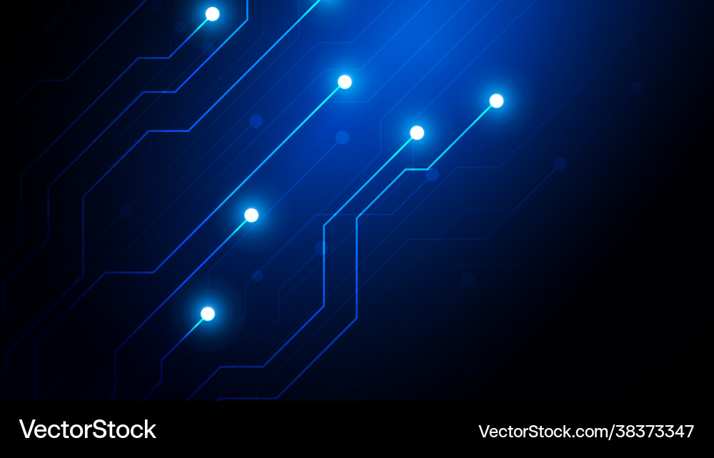 Circuit technology background with hi-tech digital Circuit technology background with hi-tech digital vector image