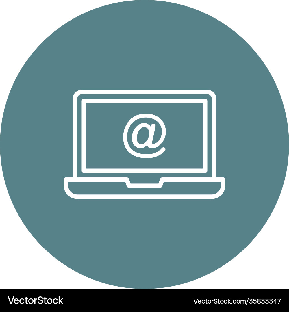 Email inbox icon Vector Image