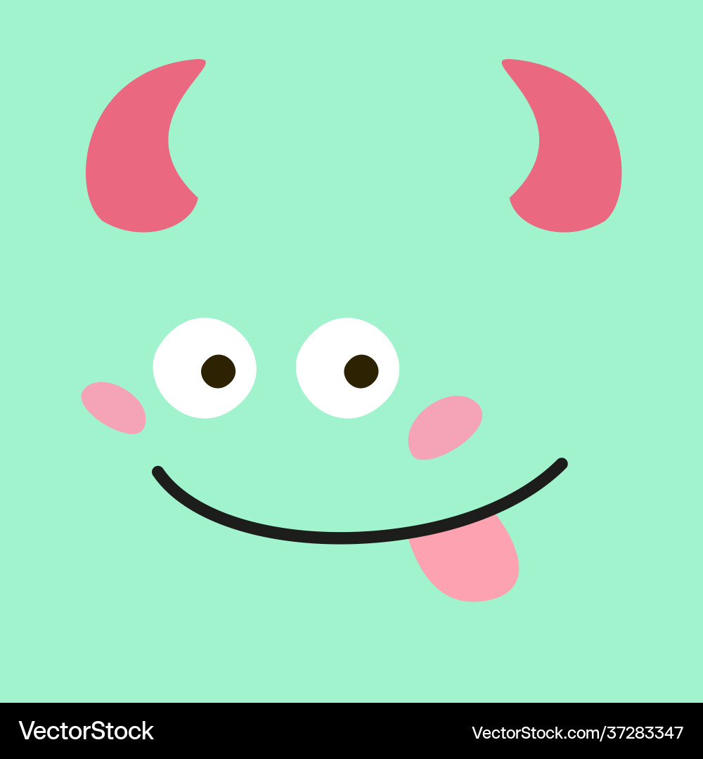 Hintergrund mit Cartoon Monster Gesichter Hintergrund mit Cartoon Monster Gesichter vektorbild