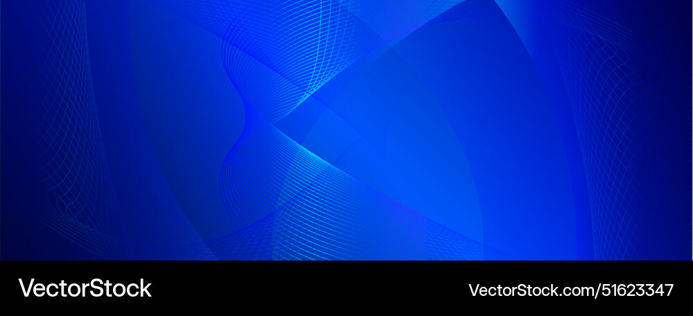 Shapes created with lines in the space Vector Image