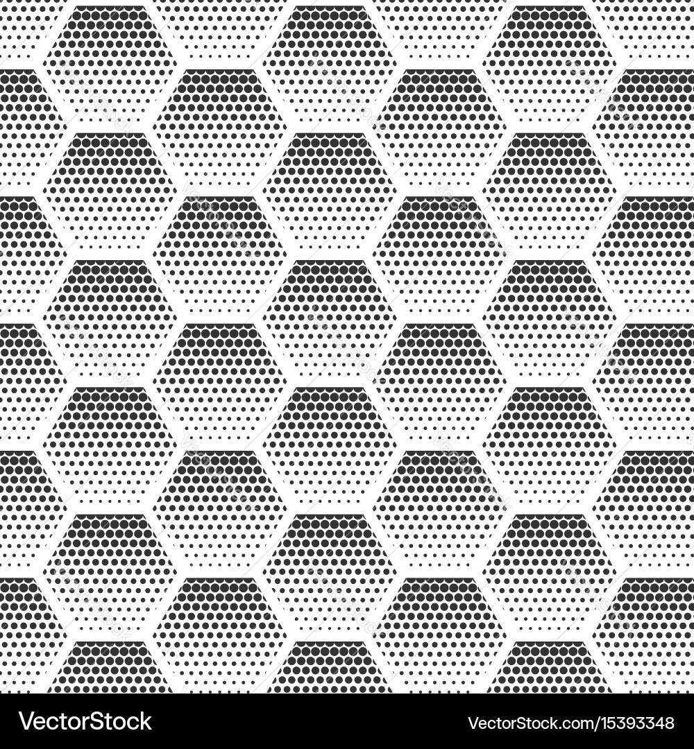 Abstract halftone minimalist seamless pattern vector image